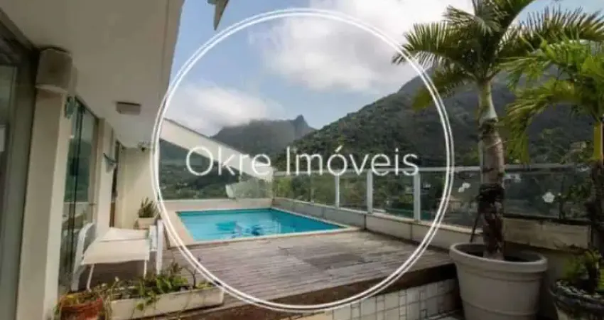 Cobertura com 5 quartos à venda na Estrada da Gávea, São Conrado, Rio de Janeiro