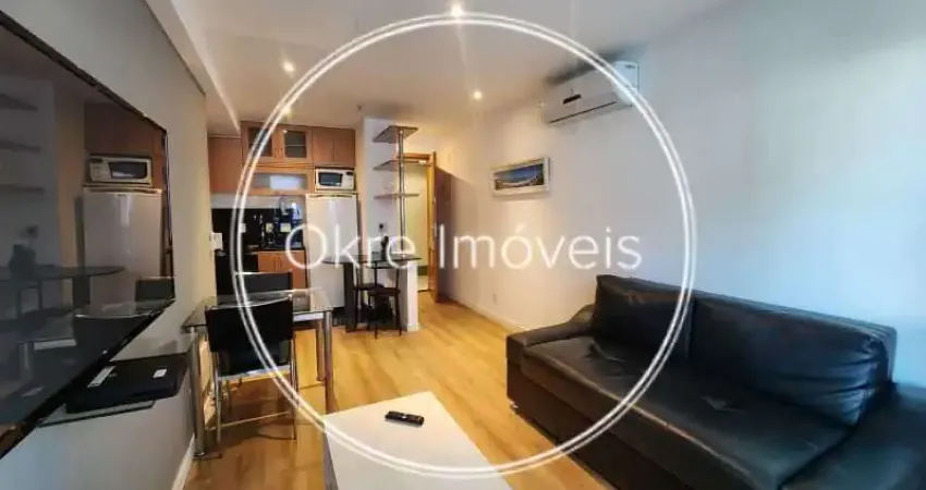 Flat com 1 quarto à venda na Rua Almirante Saddock de Sá, Ipanema, Rio de Janeiro