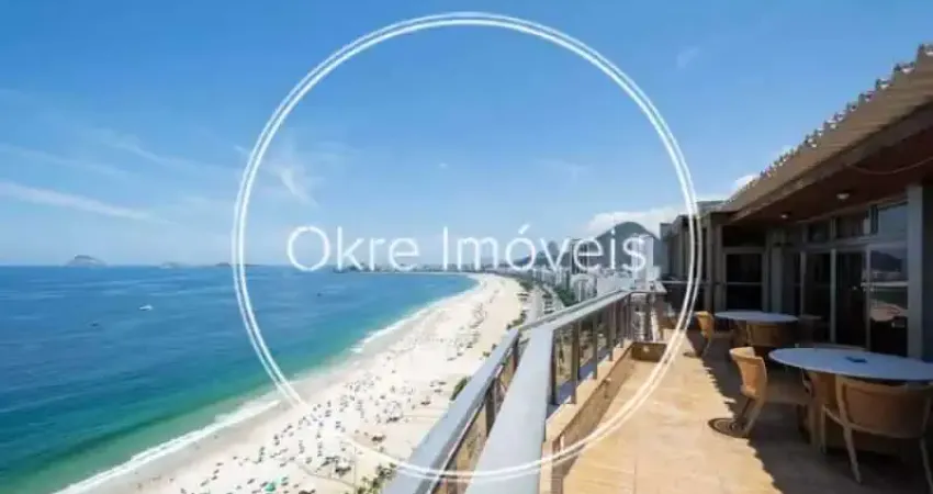 Cobertura com 4 quartos à venda na Avenida Atlântica, Copacabana, Rio de Janeiro