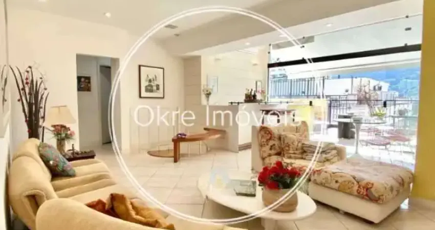 Cobertura com 4 quartos à venda na Rua Marquês de Pinedo, Laranjeiras, Rio de Janeiro