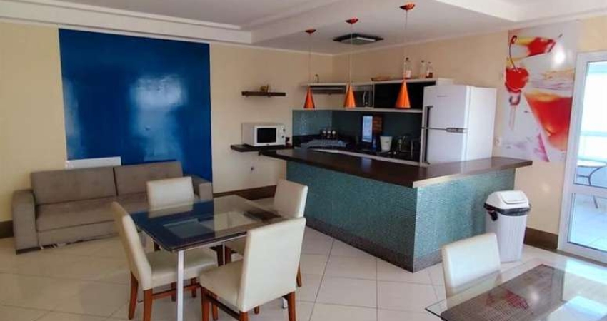 Apartamento para Venda em Praia Grande, Aviação, 1 dormitório, 1 banheiro, 1 vaga