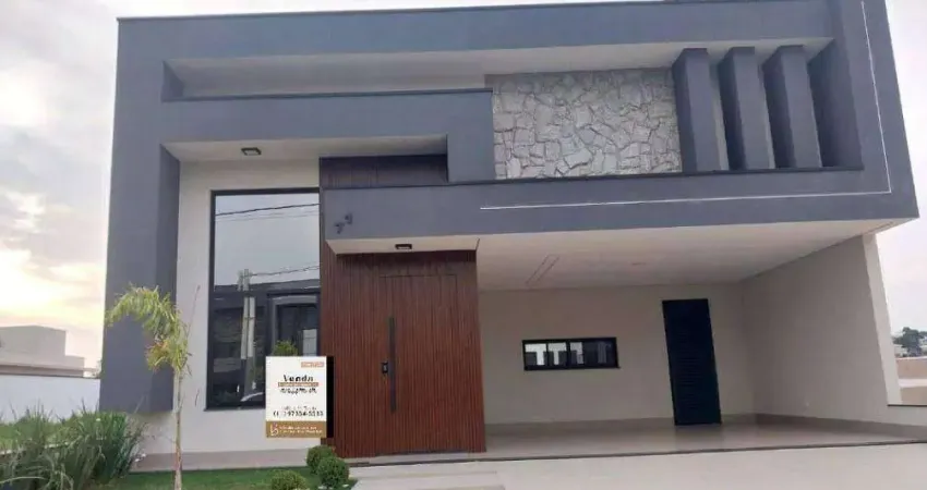 Casa em condomínio fechado com 3 quartos à venda na Rua Ivanete Alves Maurício Ribeiro, 50, Loteamento Park Gran Reserve, Indaiatuba