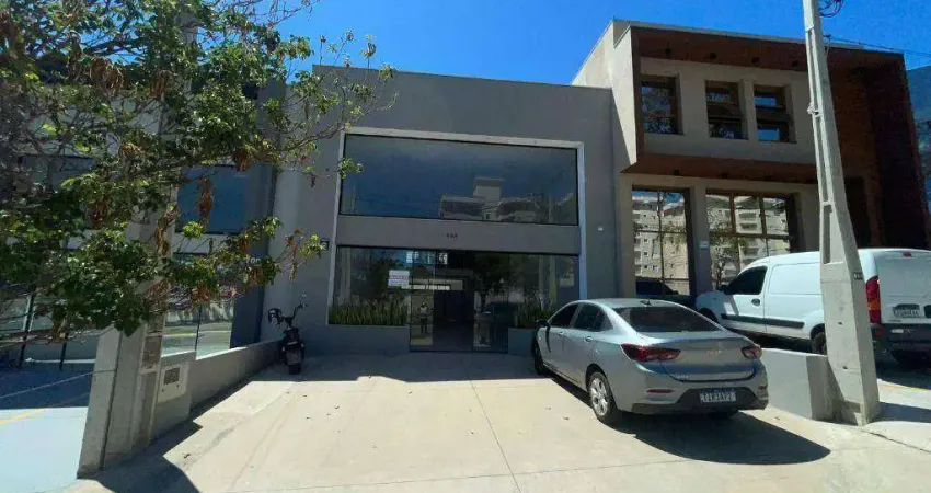 Salão para alugar, 225 m² por r$ 7.700,00/mês - itu novo centro - itu/sp