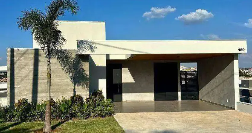 Casa em condomínio fechado com 3 quartos à venda na Avenida dos Três Poderes, 70, Reserva Central Parque, Salto