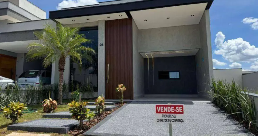 Casa em condomínio fechado com 3 quartos à venda na Avenida Mario Gil, 17, Loteamento Park Gran Reserve, Indaiatuba