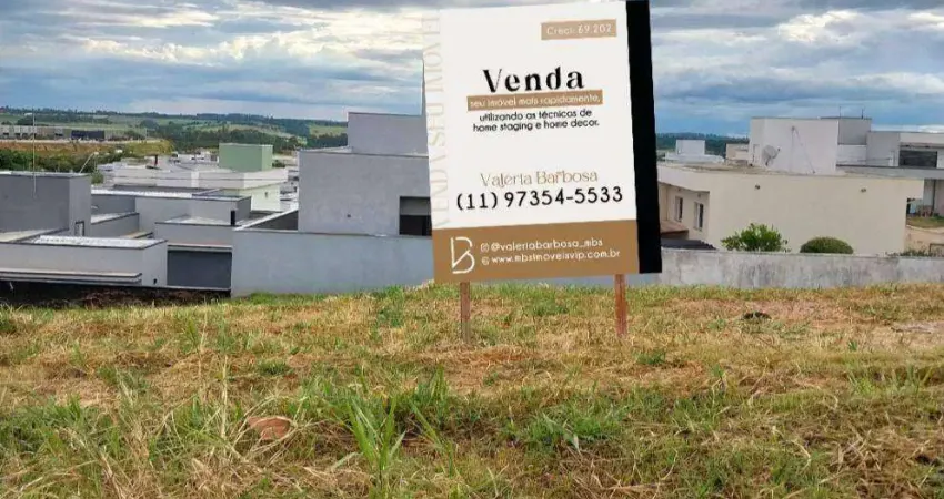 Terreno em condomínio fechado à venda na Rua dos Pássaros, 21, Residencial Lagos D'Icaraí, Salto