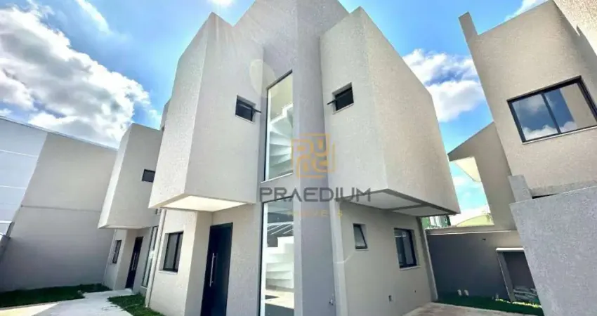 Sobrado com 3 dormitórios à venda, 165 m² por r$ 799.000,00 - campo comprido - curitiba/pr