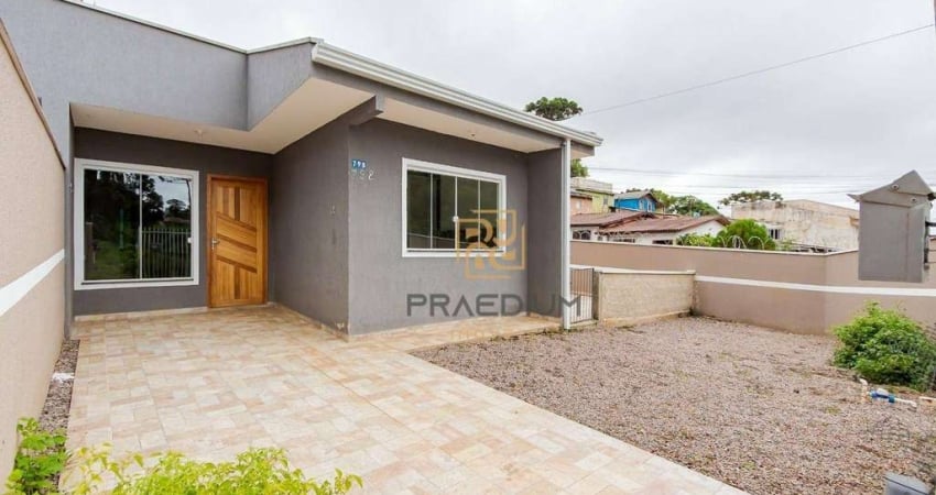 Casa com 3 dormitórios à venda, 65 m² por R$ 330.000,00 - Gralha Azul - Fazenda Rio Grande/PR