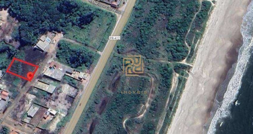 Terreno à venda, 434 m² por R$ 230.000,00 - Brejatuba - Guaratuba/PR