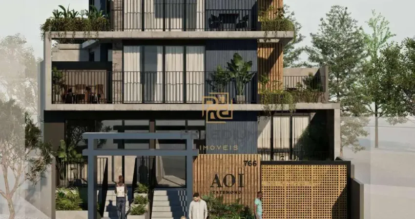 Studio com 1 dormitório à venda, 18 m² por r$ 309.900,00 - água verde - curitiba/pr