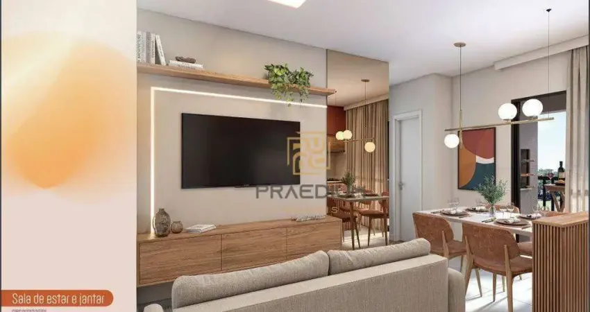 Apartamento com 2 dormitórios à venda, 44 m² por R$ 279.000,00 - Atuba - Pinhais/PR