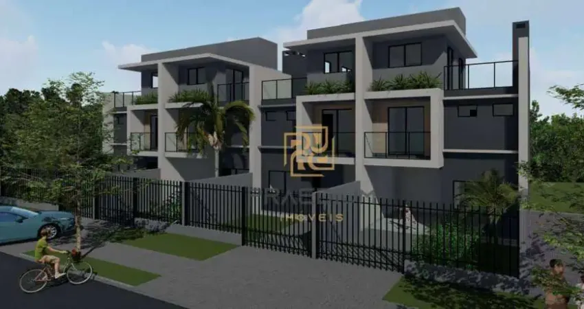 Sobrado com 3 dormitórios à venda, 124 m² por R$ 641.000,00 - Atuba - Curitiba/PR