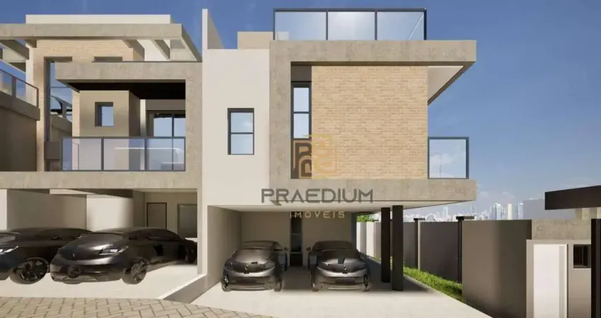 Sobrado com 3 dormitórios à venda, 113 m² por R$ 892.500 - Barreirinha - Curitiba/PR