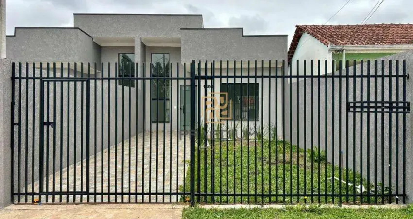 Casa com 3 dormitórios à venda, 87 m² por R$ 470.000 - Iguaçu - Fazenda Rio Grande/PR