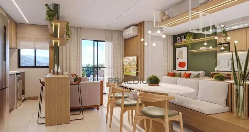 Apartamento com 2 dormitórios à venda, 47 m² por R$ 351.540,52 - Cidade Industrial - Curitiba/PR