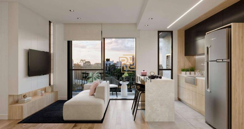 Apartamento com 2 dormitórios à venda, 56 m² por R$ 642.259,00 - Bacacheri - Curitiba/PR
