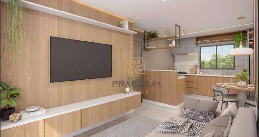 Apartamento com 2 dormitórios à venda, 42 m² por R$ 339.900,00 - Bom Jesus - São José dos Pinhais/PR