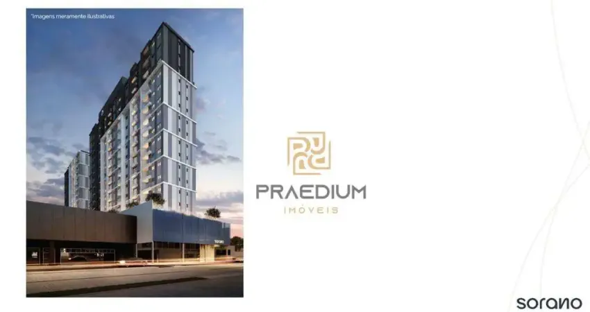 Apartamento com 2 dormitórios à venda, 36 m² por R$ 314.600,00 - Novo Mundo - Curitiba/PR