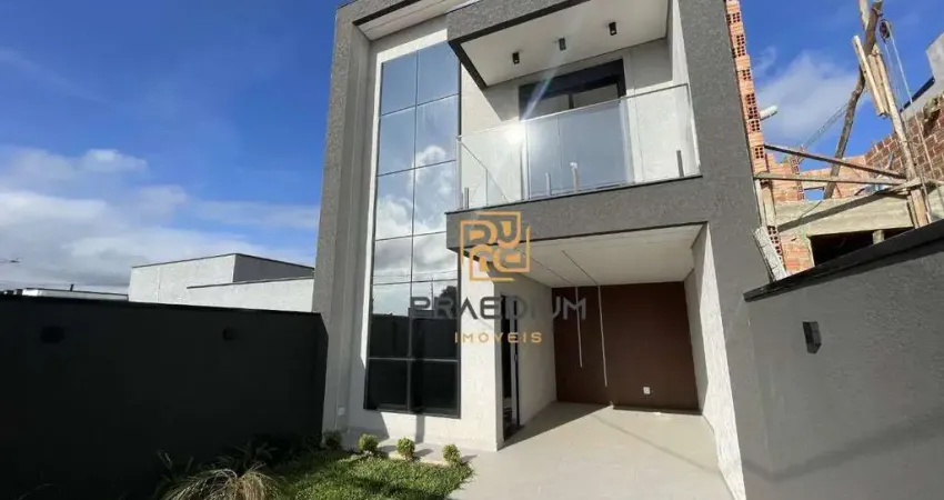 Sobrado com 3 dormitórios à venda, 93 m² por r$ 695.000,00 - pioneiros - fazenda rio grande/pr