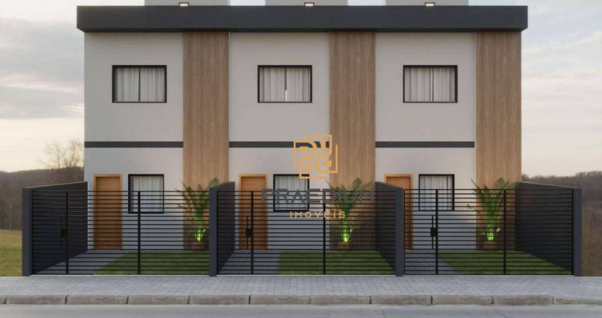 Sobrado com 2 dormitórios à venda, 48 m² por R$ 350.000 - Pinheirinho - Curitiba/PR