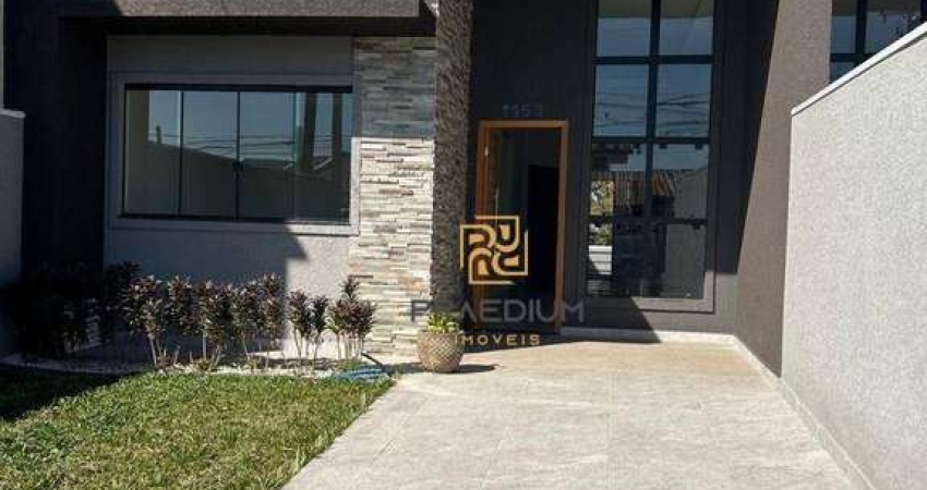 Casa com 3 dormitórios à venda, 90 m² por R$ 450.000,00 - Planta Bairro Weissópolis - Pinhais/PR