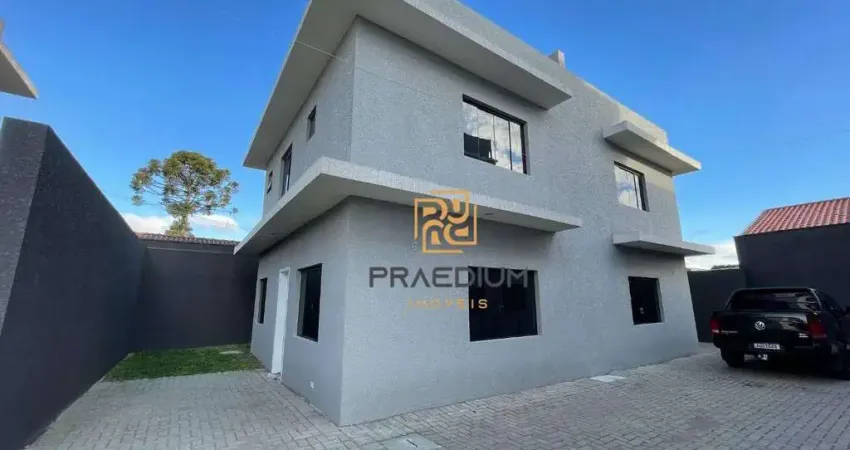 Sobrado com 3 dormitórios à venda, 110 m² por r$ 635.000,00 - uberaba - curitiba/pr