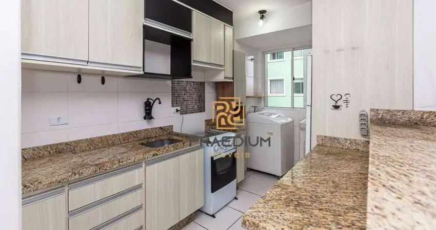 Apartamento com 2 dormitórios à venda, 51 m² por r$ 220.000 - tanguá - almirante tamandaré/pr