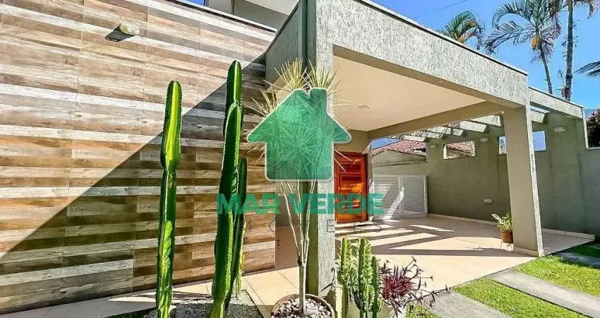 Sobrado alto padrão no condomínio mar verde i – praia da mococa, caraguatatuba/sp