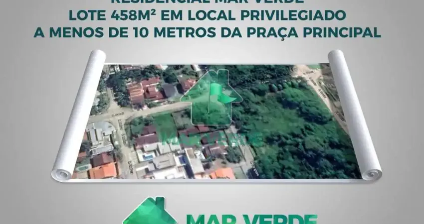 Oportunidade única: lote de esquina 458m² no residencial mar verde ii