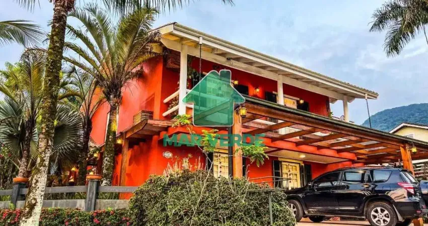 Casa em condomínio fechado com 4 quartos à venda no Mar Verde, Caraguatatuba