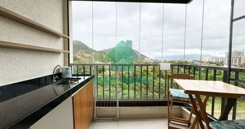 Apto 2 dorm mobiliado e equipado na martim de sá caraguatatuba