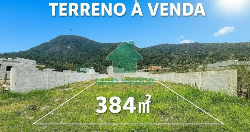 Lote 384m² aterrado e murado Condomínio Mar Verde Caraguatatuba SP