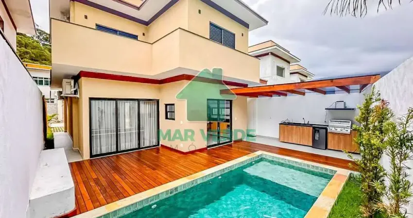 Casa com 4 quartos à venda na Rua Tijucas, Sertão do Camburi, São Sebastião