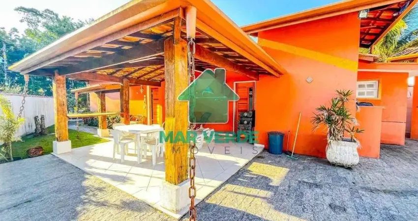 Casa em condomínio fechado com 2 quartos para alugar na Rua Arraia, 180, Mar Verde, Caraguatatuba