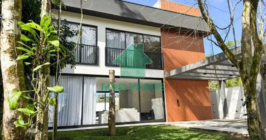 Sobrado moderno no condomínio mar verde – praia da mococa, caraguatatuba/sp