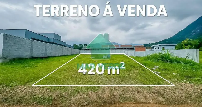 Lote 420m² aterrado e murado condiminio mar verde caraguatatuba sp