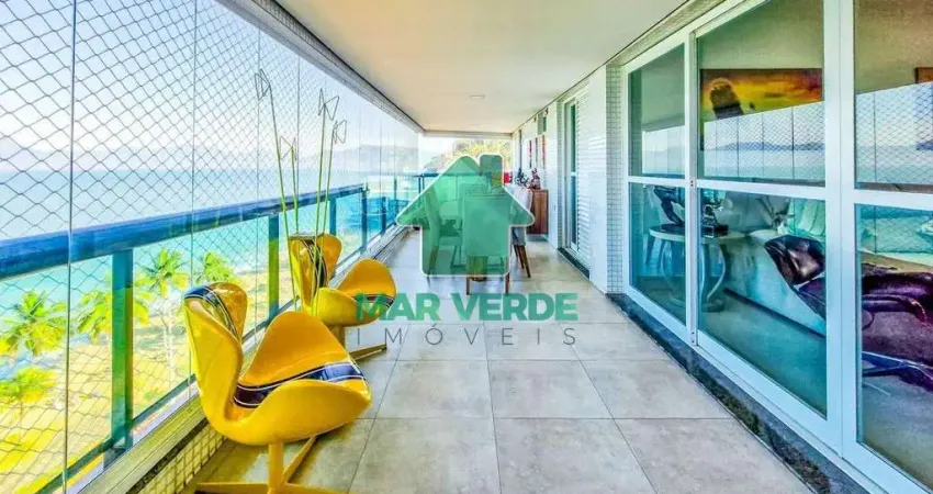 Cobertura cinematográfica à venda — frente mar — martim de sá — caraguatatuba/sp — r$ 4.200.000,00