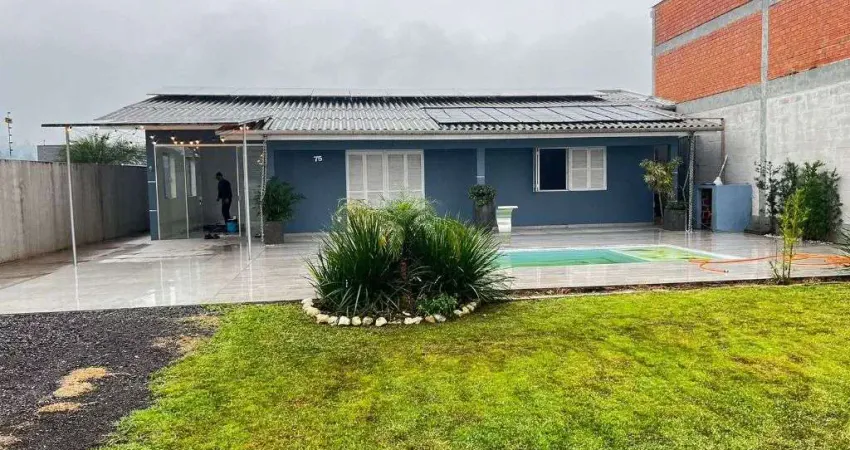 Casa com 2 dormitórios para alugar, 100 m² por R$ 3.077,00/mês - Lira - Estância Velha/RS