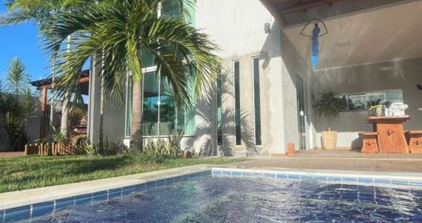 Casa Mobiliada para Venda, Loteamento Chacaras do Rio Jacuipe 3 suites, piscina.