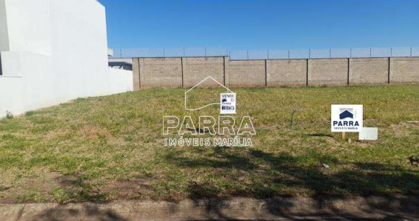 VENDE-SE TERRENO NO COND. VILLA FLORA  II - MARILIA/SP