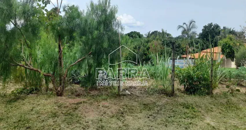 VENDE-SE CHÁCARA NO SÍTIOS DE RECREIO DA ESTÂNCIA UBERLÂNDIA - MARILIA/SP