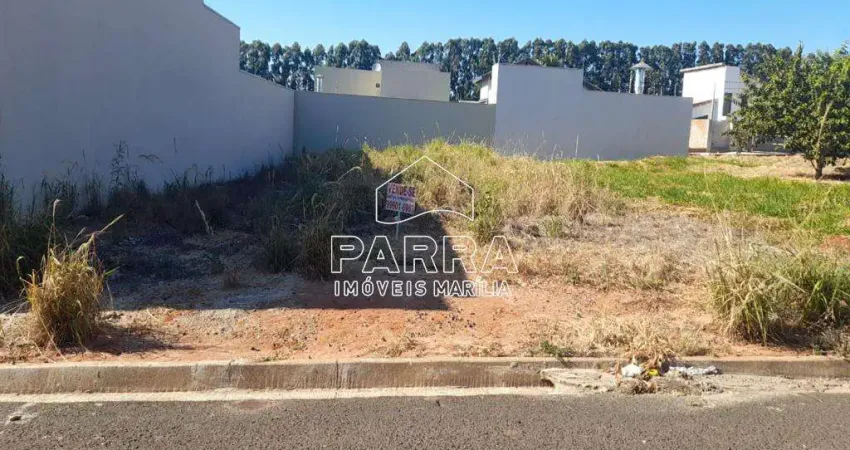 VENDE-SE TERRENO NO TERRA VERDE RESIDENCIAL - MARILIA/SP