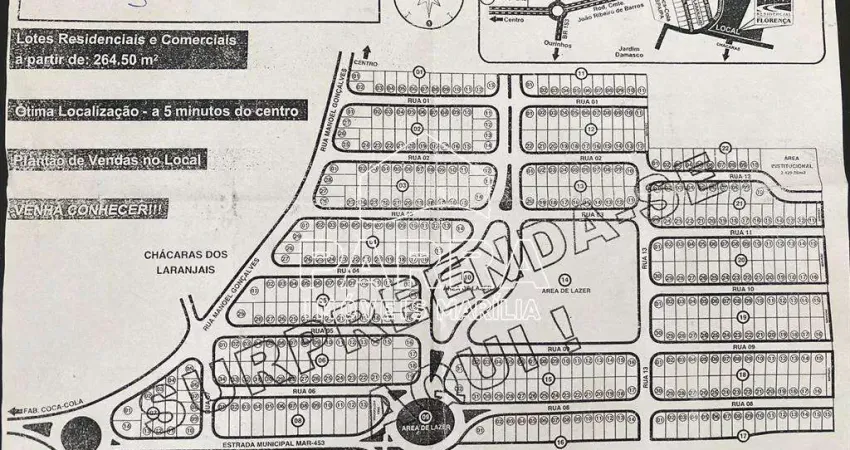 Terreno à venda no Jardim Florença, Marília 