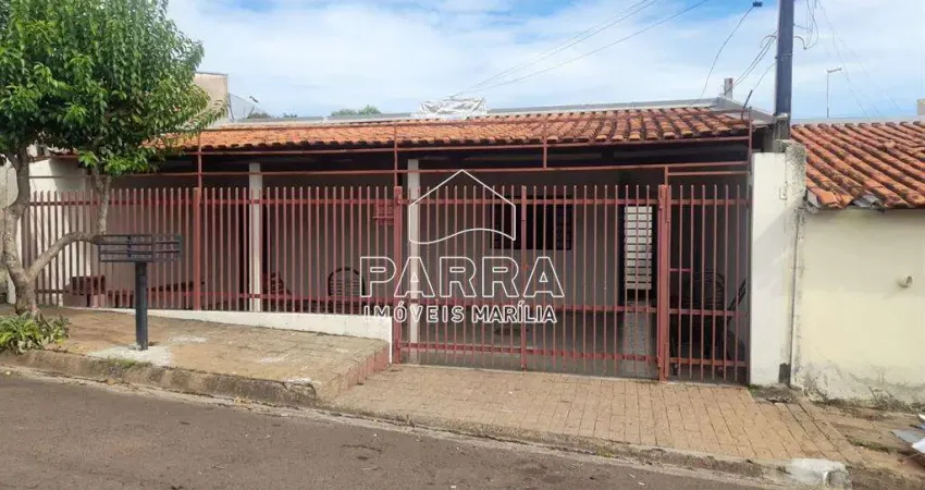 VENDE-SE RESIDÊNCIA NO NÚCLEO HABITACIONAL MARIA ANGÉLICA MATOS - MARILIA/SP