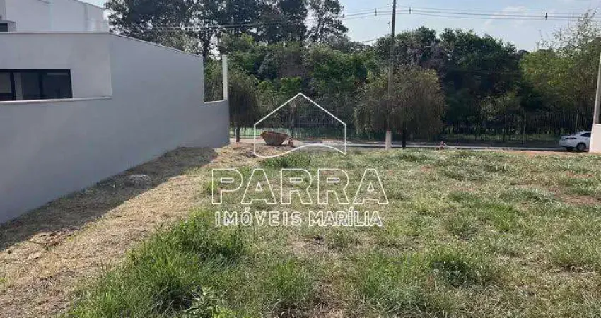 VENDE-SE TERRENO NO ESMERALDA RESIDENCE II - MARILIA/SP