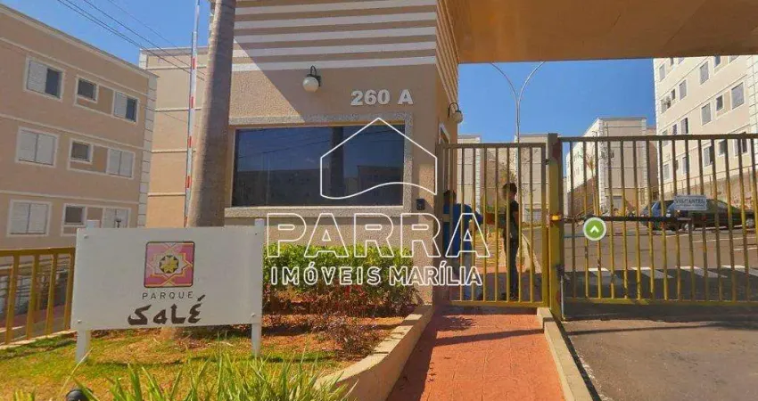 VENDE-SE APARTAMENTO NO MARROCOS RESIDENCIAL- SALÉ - MARILIA/SP