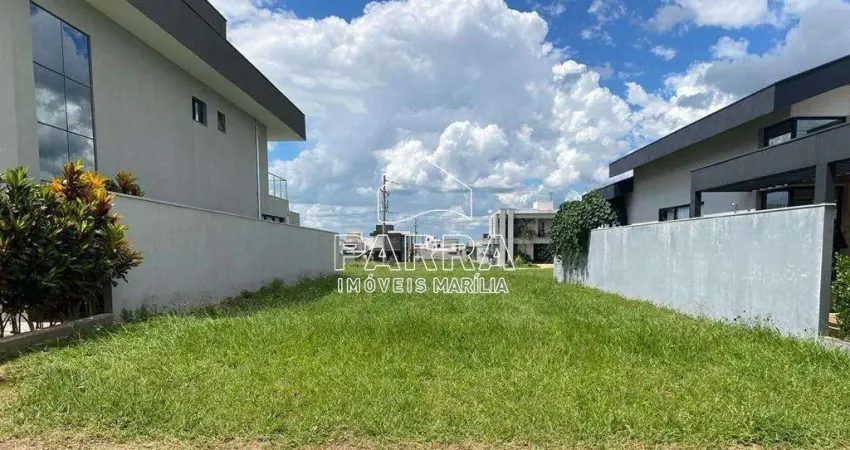 VENDE-SE TERRENO NO COND. TERRAS DA FAZENDA - MARILIA/SP