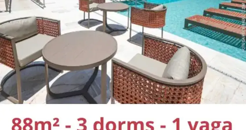 Oportunidade! apto 88m², 3 dorms no macedo – churrasqueira, conforto e pronto p/ morar, alto padrão