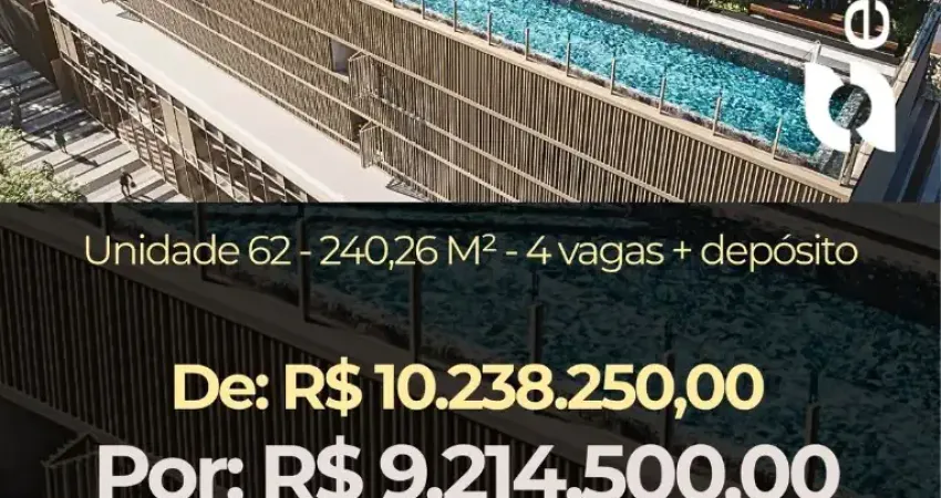 Exclusivo moema! 240m², 3 suítes – vista ibirapuera e clube monte líbano, av. república do líbano entrega nov/25