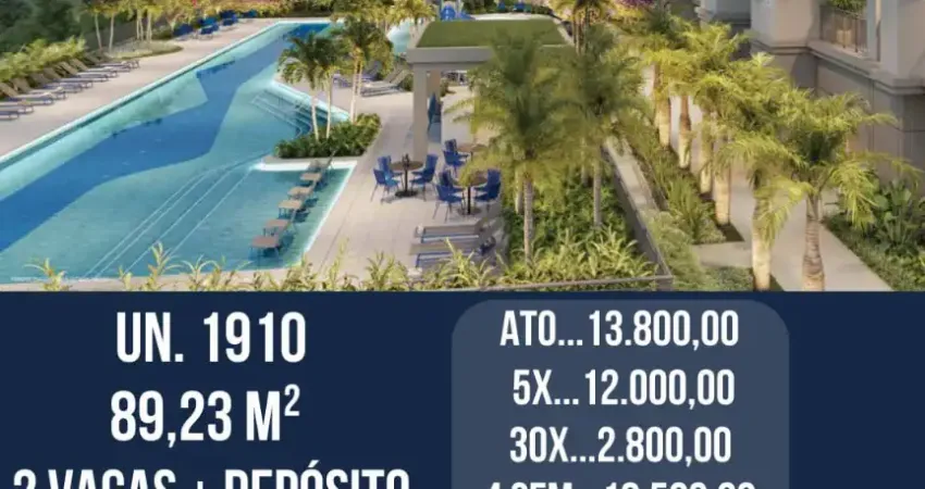 São caetano | lançamento eztec 89m², 3 dorms e lazer de clube – alto padrão exclusivo!